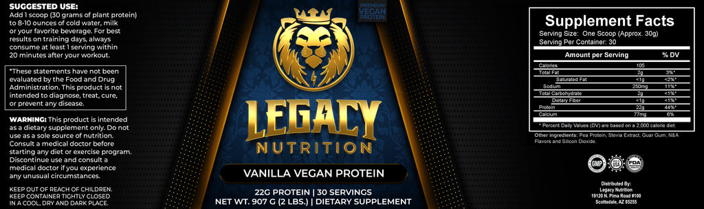 Vegan Protein - Vanilla